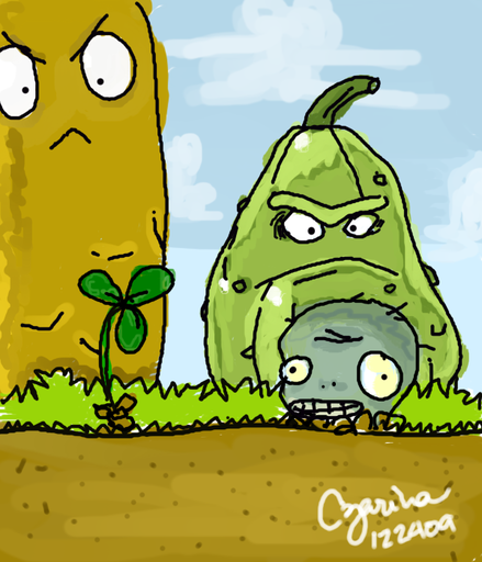 Plants vs. Zombies - Фан-арт — 2